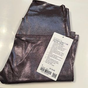 Lululemon Align HR pant 25” SHINE size 4